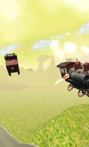 Flying Train Simulator 3D Free 3