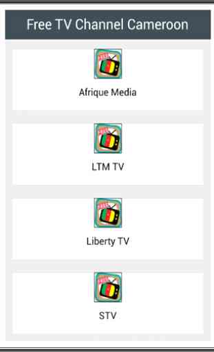 Free TV Channel Cameroon 1