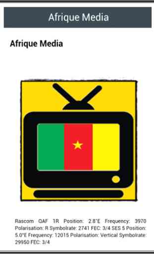 Free TV Channel Cameroon 2