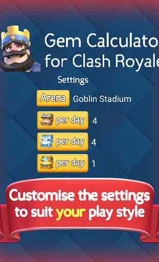 Gem Calculator - Clash Royale 4