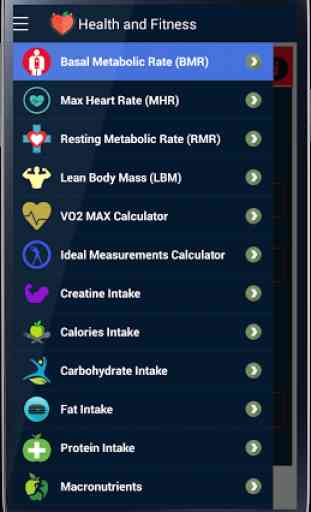 Health and Fitness Calculators 1
