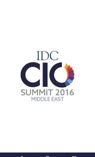IDC CIO Summit 2016 2