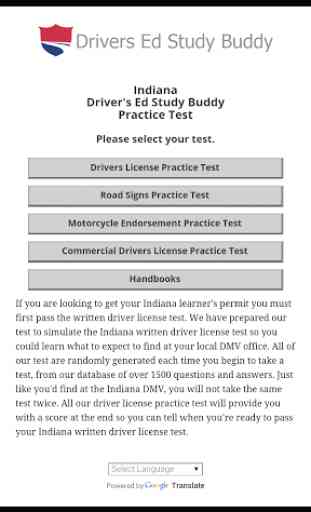 Indiana Driver License Test 1
