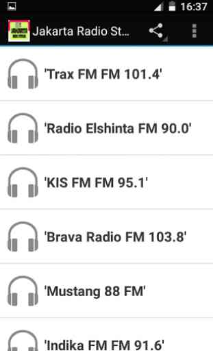 Jakarta Radio Stations 1