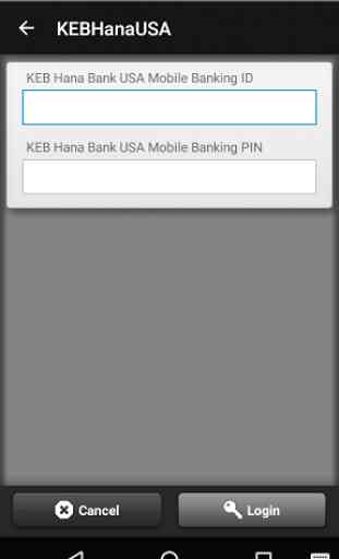 KEB Hana Bank USA Mobile Bank 2