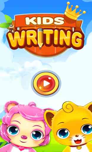 Kids Writing, educational game 1