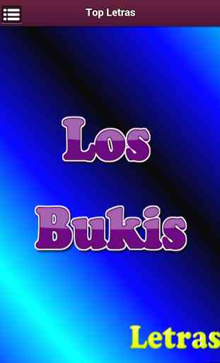 Letras Los Bukis 1