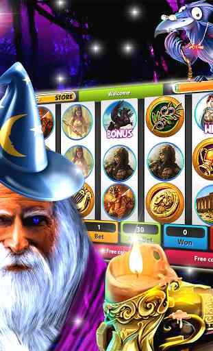 Magic Merlin Casino Free Slot 1