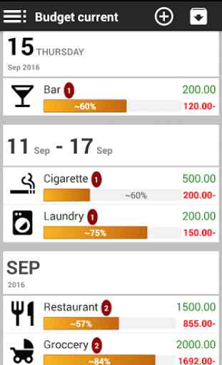 Monthly Expenses 4