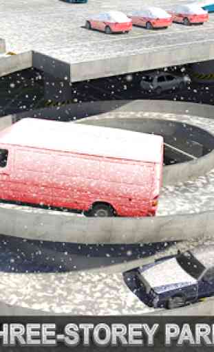 Multi-Level Snow Car Parking 3