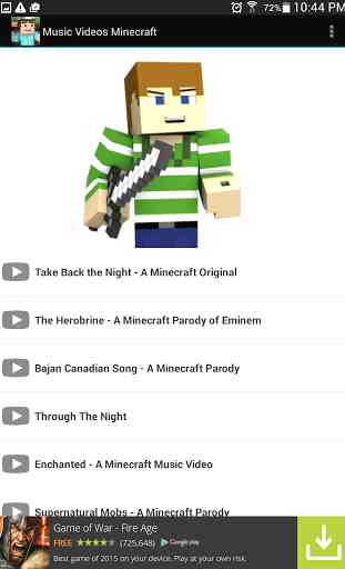 Music Videos in Minecraft 3