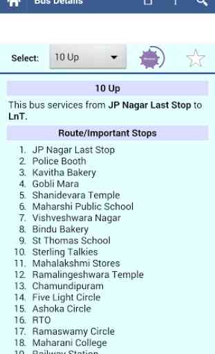 Mysore Bus Info 2