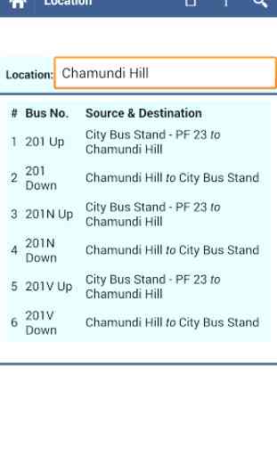 Mysore Bus Info 4