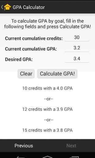 Personalized GPA Calculator 4