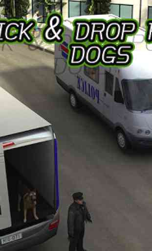 Police dog transporter truck 1