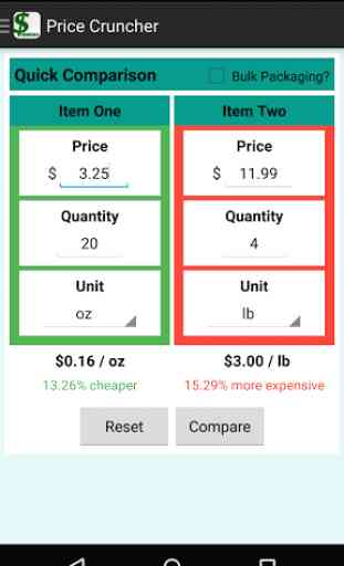 Price Cruncher - Price Compare 2