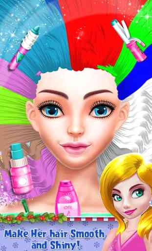 Princess Doll X'mas Makeover 3