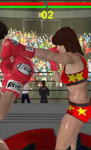 Real 3D Women Boxing 3