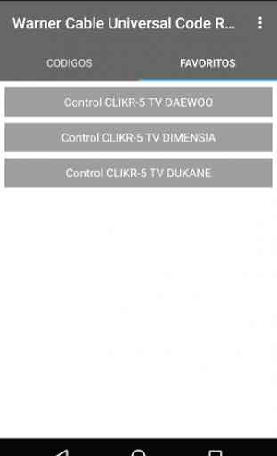 Remote code For WarnerCable 1