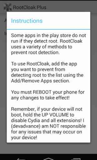 RootCloak Plus (Cydia) 2