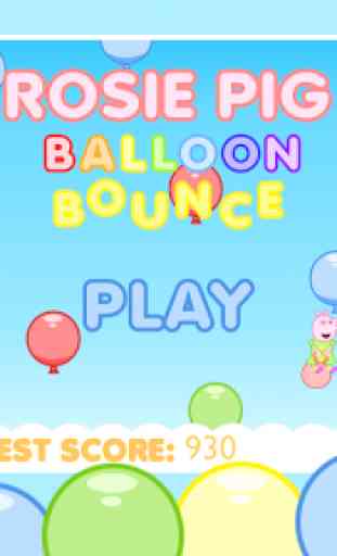 Rosie The Pig - Balloon Bounce 1