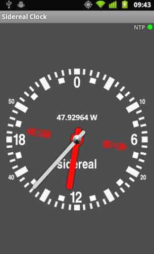 Sidereal Clock 2