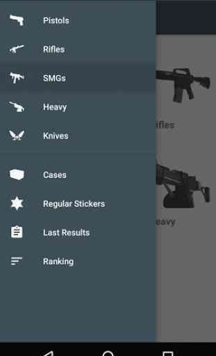 Skins prices for CS:GO 2
