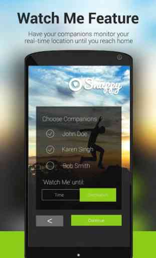 Snappy - Personal Safety App 3