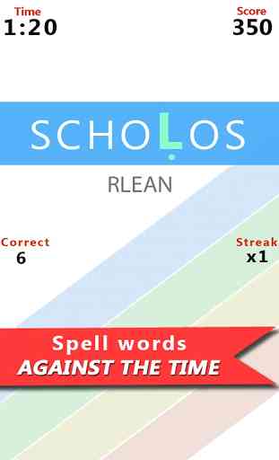 Spelling Bee Quiz: Word Shift 3