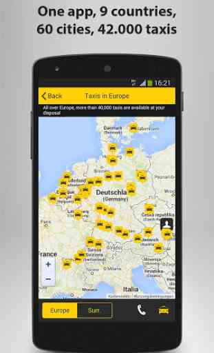 taxi.eu – Taxi App for Europe 1