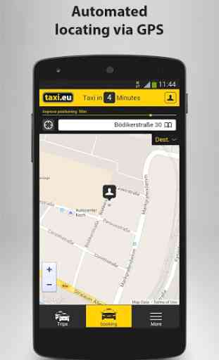 taxi.eu – Taxi App for Europe 2