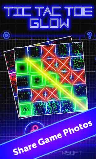 Tic Tac Toe Glow by TMSOFT 4