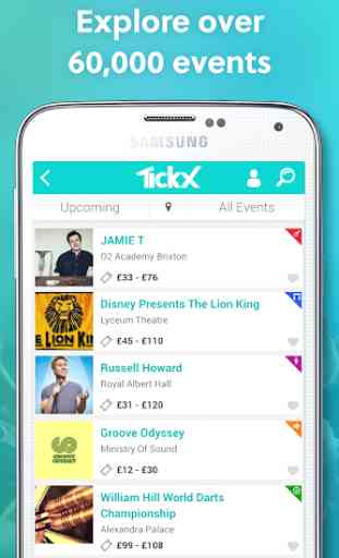 TickX - Ticket Search Engine 2
