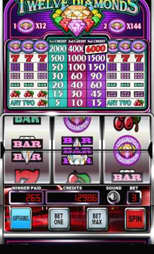 Twelve Diamonds | Slot Machine 1