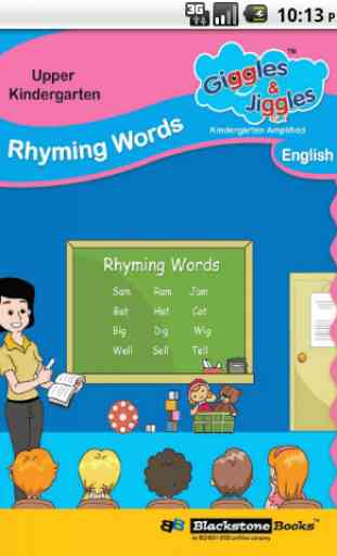 UKG - English - Rhyming Words 1