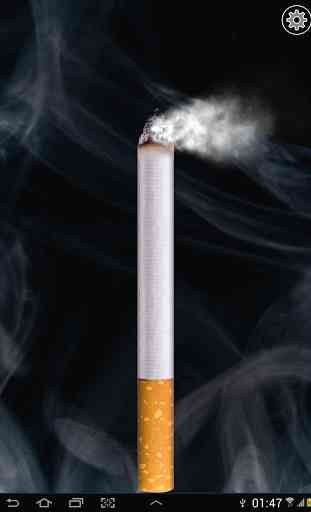 Virtual cigarette smoking 4