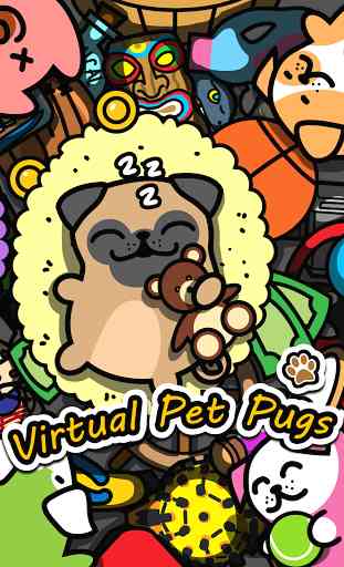 Virtual Pet Pug -Dog Collector 1
