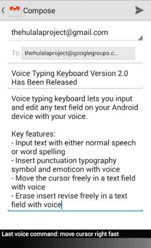 Voice Typing Keyboard VTK Free 2