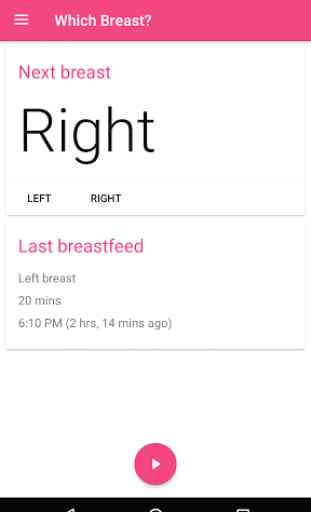 Which breast - Breastfeeding 1