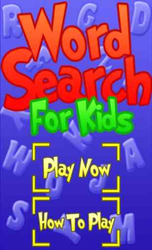 Word Search For Kids Free 2