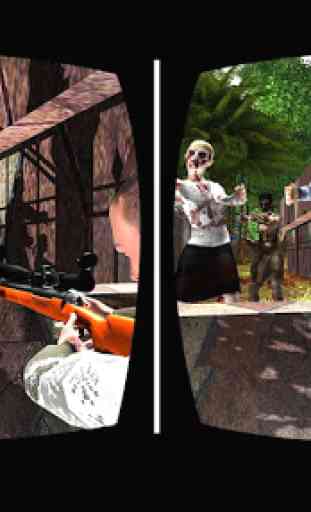 Zombie Graveyard VR Shooting 3