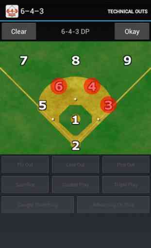 6-4-3 Baseball Scorecard 3