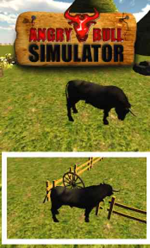 Angry Bull Simulator Game 3D 3