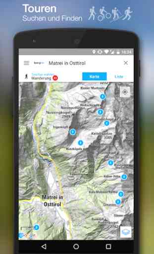 bergfex Tours & GPS Tracking 1