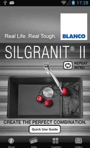 BLANCO SILGRANIT® II Color App 1