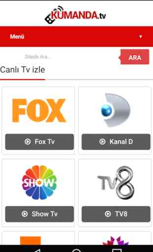 Canlı TV izle - Kumanda.TV 1