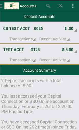 Capital Bank - Mobile Banking 4