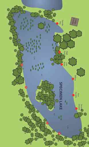 carp lake maps - Carp Fishing 2