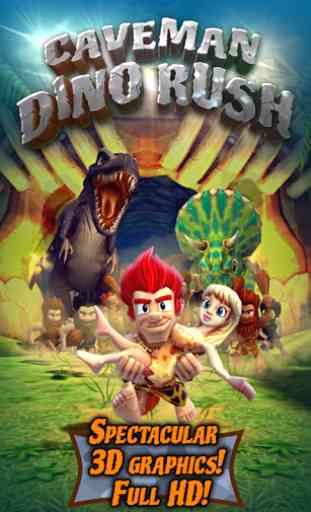 Caveman Dino Rush 1