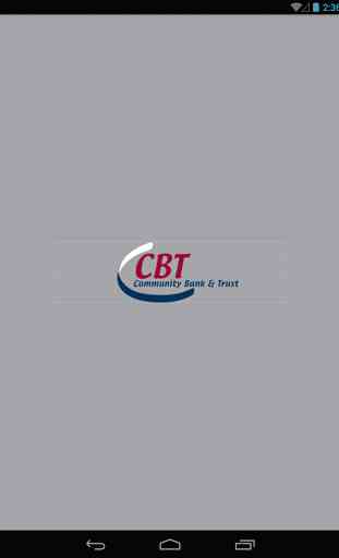 CBT Mobile Banking for Tablet 1